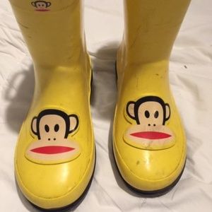 Children's rain boots (yellow)